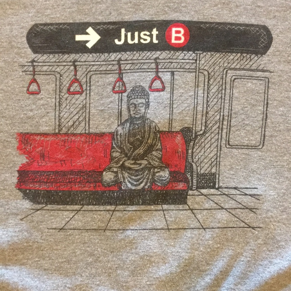 Lightweight Metro Buddha Zip Hoody